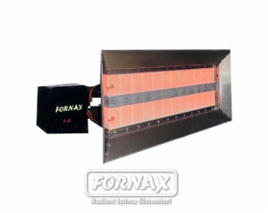 Endüstriyel Radiant Isıtıcı Çiftli 24 lü