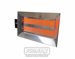 Endüstriyel Radiant Isıtıcı Çiftli 8 li