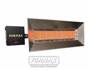 Endüstriyel Radiant Isıtıcı Tekli 8 li